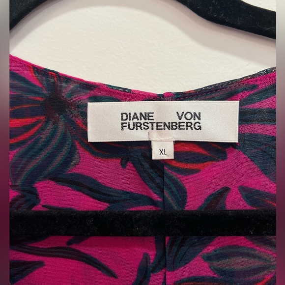 DIANE VON FURSTENBERG Rochelle stretch mesh sexy dress - Picture 5 of 7